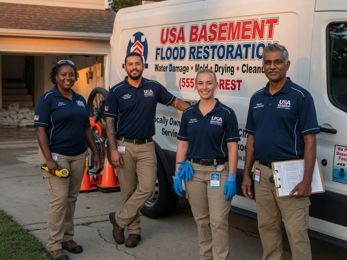 Basement Flood Cleanup company in Charlottesville, IN
